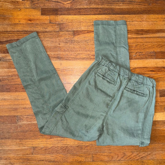Faherty Arlie Day Cargo Pant In Sea Spray Size XS NWT - Picture 3 of 7
